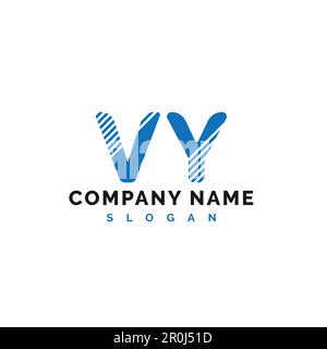 VY Letter Logo Design. VY Letter Logo Vector Illustration - Vector Stock Vector