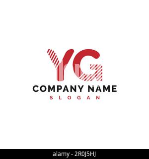 YG Letter Logo Design. YG Letter Logo Vector Illustration - Vector Stock Vector