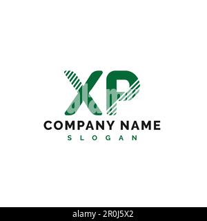 XP Letter Logo Design. XP Letter Logo Vector Illustration - Vector Stock Vector