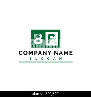 BQ Logo Design. BQ Letter Logo Vector Illustration - Vector Stock Vector