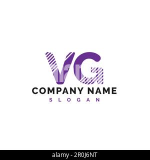 VG Letter Logo Design. VG Letter Logo Vector Illustration - Vector Stock Vector