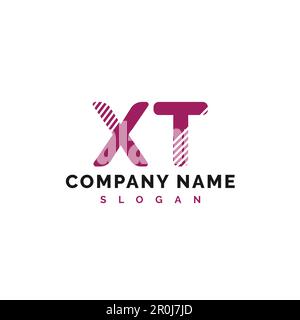 XT Letter Logo Design. XT Letter Logo Vector Illustration - Vector Stock Vector