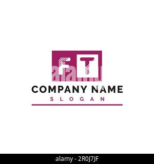 FT Letter Logo Design. FT Letter Logo Vector Illustration - Vector Stock Vector