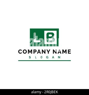 LB Letter Logo Design. LB Letter Logo Vector Illustration - Vector Stock Vector