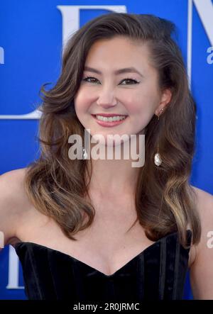 Kimiko Glenn arrives at the World Premiere of "Onward" at El Capitan