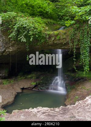 Murgul Deliklikaya Waterfall. Black sea region. Baskoy village of Artvin. Turkey Stock Photo