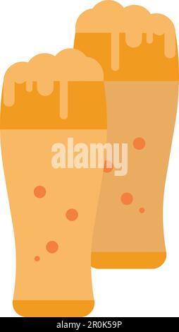 Beers icon vector image. Suitable for mobile application web application and print media. Stock Vector