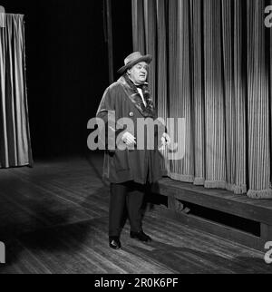 Faust, Spielfilm nach dem Stück von Johann Wolfgang von Goethe, Deutschland 1960, Regie: Peter Gorski, Darsteller: Hermann Schomberg Stock Photo