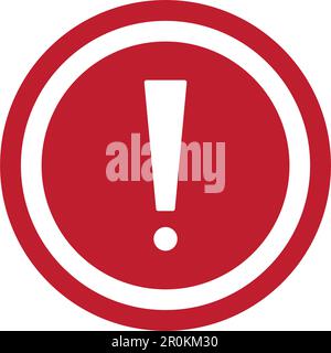 Exclamation Mark icon vector image. Suitable for mobile application web application and print media. Stock Vector