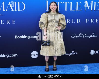 Awkwafina arrives at the world premiere of 