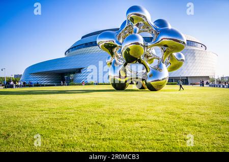 The Shanghai Astronomy Museum in Lingang, Pudong New Area, Shanghai, China. Stock Photo