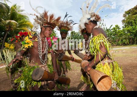 Traditional Sing Sing, Tufi, Oro province, Papua New Guinea Stock Photo