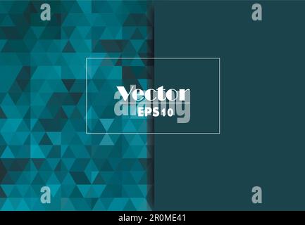Abstract background with geometric texture. Element for your design presentations or brochure. Copy space for text. Stock vector illustration. Stock Vector