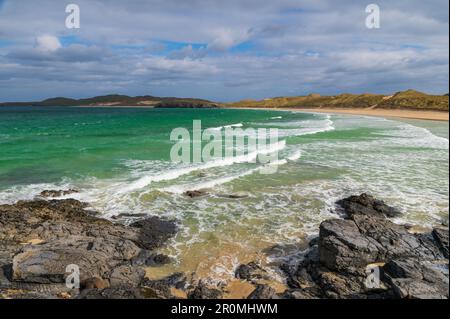 Balnakeil Bay near Durness in Sutherland, Scotland Stock Photo