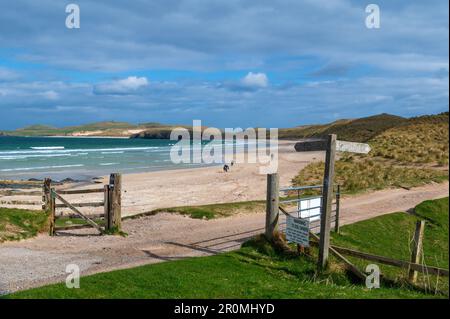 Balnakeil Bay near Durness in Sutherland, Scotland Stock Photo