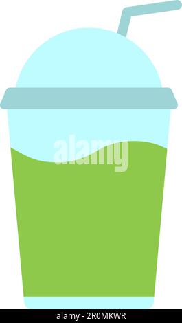 Juice cup icon vector image. Suitable for mobile application web application and print media. Stock Vector