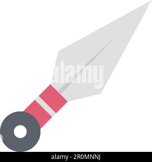Kunai icon vector image. Suitable for mobile application web application and print media. Stock Vector