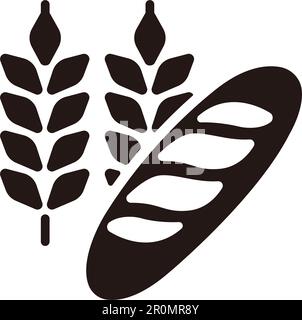 Grains, cereals vector icon illustration Stock Vector