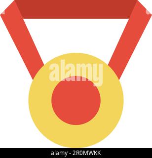 Medal icon vector image. Suitable for mobile application web application and print media. Stock Vector