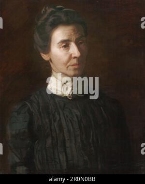 Portrait of Mary Adeline Williams Date: 1899 Artist: Thomas Eakins American, 1844–1916 Stock Photo