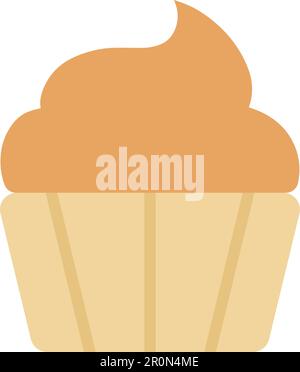 Muffin icon vector image. Suitable for mobile application web application and print media. Stock Vector
