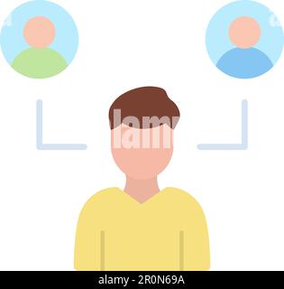 Out Source icon vector image. Suitable for mobile application web application and print media. Stock Vector