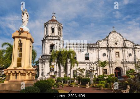 Cebu Metropolitan Cathedral, the ecclesiastical seat of the Metropolitan Archdiocese of Cebu in Philippines Stock Photo
