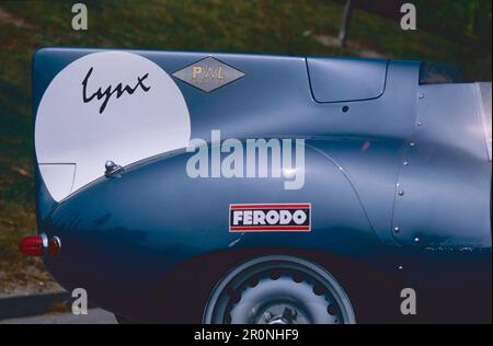 Jaguar car model D-Type Replica, 1975 Stock Photo