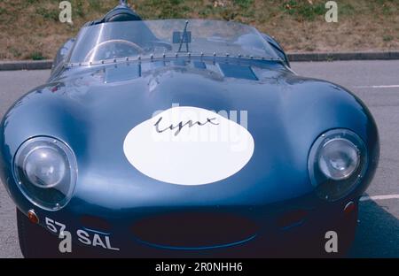 Jaguar car model D-Type Replica, 1975 Stock Photo