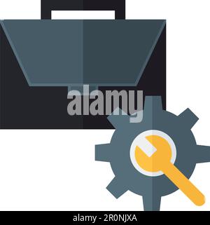 Portfolio Management icon vector image. Suitable for mobile application web application and print media. Stock Vector