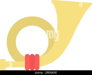 Postal Horn icon vector image. Suitable for mobile application web application and print media. Stock Vector