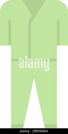 Pyjamas Suit icon vector image. Suitable for mobile application web application and print media. Stock Vector