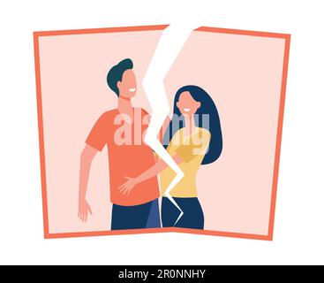 Young couples breakup Stock Vector Image & Art - Alamy