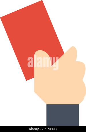 Red Card icon vector image. Suitable for mobile application web application and print media. Stock Vector