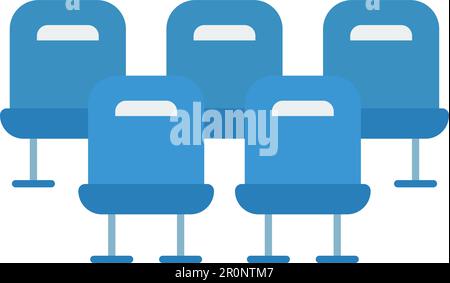 Seats icon vector image. Suitable for mobile application web application and print media. Stock Vector