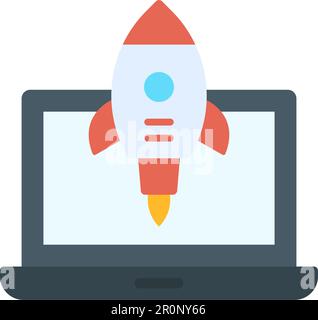Startup icon vector image. Suitable for mobile application web application and print media. Stock Vector