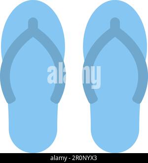 Slippers icon vector image. Suitable for mobile application web application and print media. Stock Vector