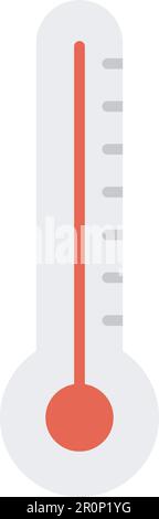 Thermometer icon vector image. Suitable for mobile application web application and print media. Stock Vector