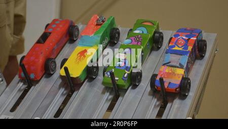 Pinewood Derby Cars Stock Photo - Alamy