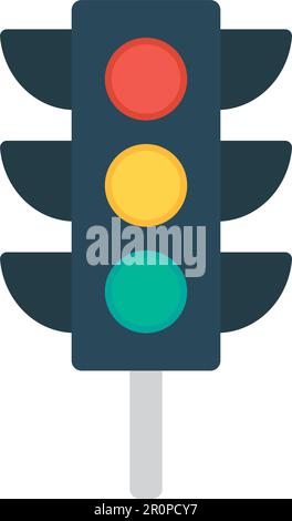 Traffic Lights icon vector image. Suitable for mobile application web application and print media. Stock Vector