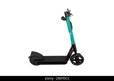 electric realistic scooter 3d rendering for transportation Stock Photo