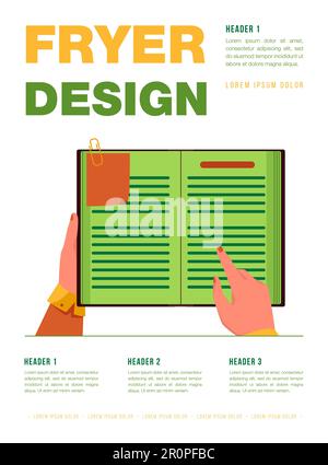 Hand of manager checking notes in notebook Stock Vector Image & Art - Alamy