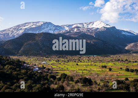 Lasithi Plateau, Crete Stock Photo