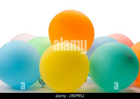 A Ballon isolated on a white background. Copy space. Stock Photo