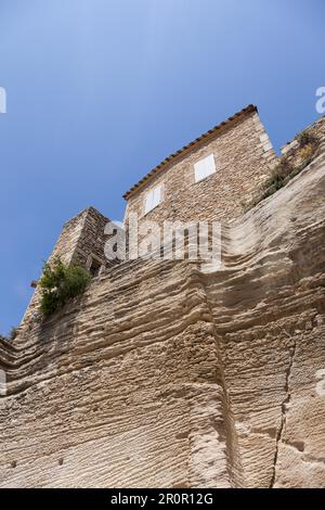 Gordes, Provence Region, France. Local architecture detail, useful to descibe a lifestyle Stock Photo