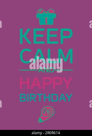 keep calm posters birthday