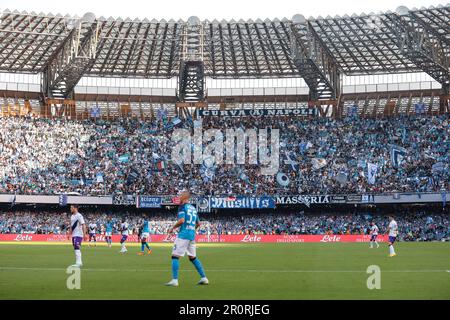 Naples, Italy, 7th May 2023. A general view during the Serie A match at Stadio Diego Armando Maradona, Naples. Picture credit should read: Jonathan Moscrop / Sportimage Stock Photo