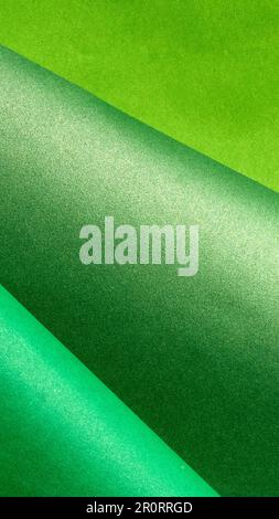 green color paper, abstract background for design.Abstract gradient green background.empty frame.green abstract.flat paper lay. Stock Photo