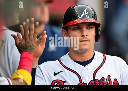 Atlanta Braves Austin Riley (27) during a Major League Spring