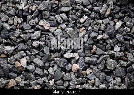 texture gravel surface, stone, rocks Stock Photo